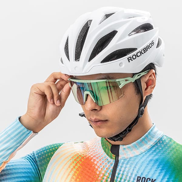Rockbros Photochromic Cykelglasögon med UV-skydd - Svart