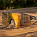 Miniatyrbild 7 av 11: Rockbros Photochromic Cykelglasögon med UV-skydd - Svart