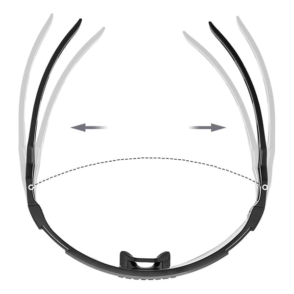 Rockbros Photochromic Cykelglasögon med UV-skydd - Svart