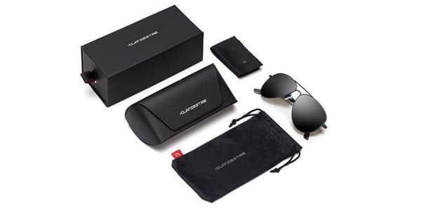 Clandestine solglasögon - CA10016 - Pilot unisex solglasögon