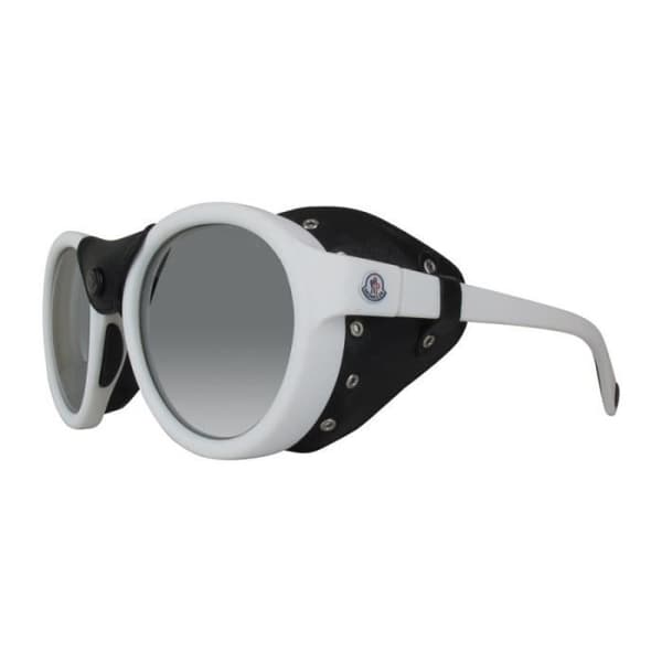 Solglasögon - MONCLER - ML0046-21C-52 - Vit - Unisex - UV-skydd 3