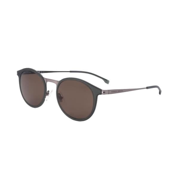 Solförsedda glasögon Hugo Boss BOSS 1245/S 49/21/150 EEM MATTE KHAKY OLIVFORD STÅL MAN HUB SUN BOSS 1245/S EEM 49 21 150