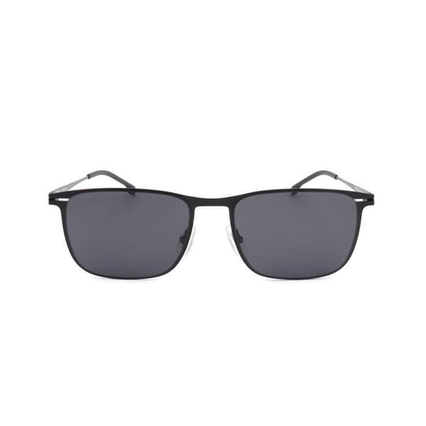 Solförda Glasögon Hugo Boss BOSS 1246/S 56/19/150 RZZ MATTSVART MÖRKT RUTHENIUM ROSTFRITT STÅL MAN HUB SOL BOSS 1246/S RZZ 56 19