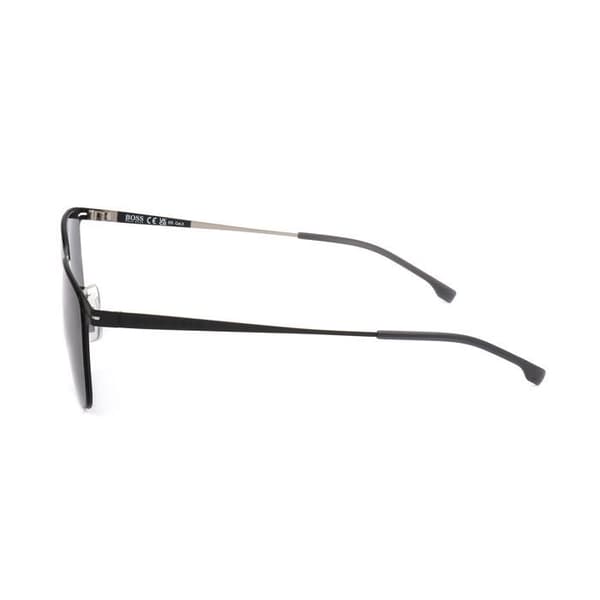 Solförda Glasögon Hugo Boss BOSS 1246/S 56/19/150 RZZ MATTSVART MÖRKT RUTHENIUM ROSTFRITT STÅL MAN HUB SOL BOSS 1246/S RZZ 56 19