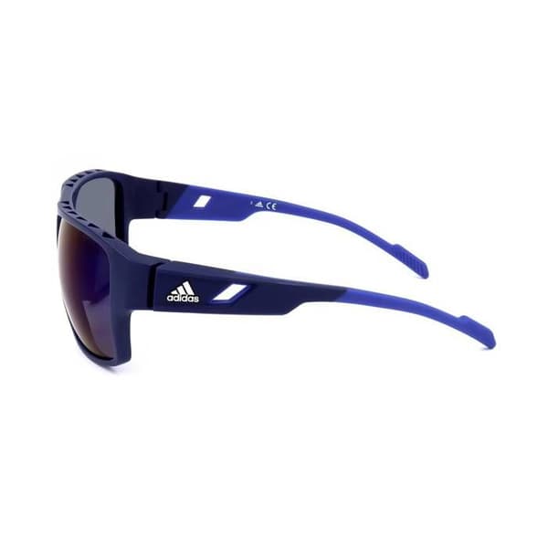 Solsken - ADIDAS - SPORT MOD. SP0046 - Färg: Matt Blå - Material: Plast - Stil: Sportig