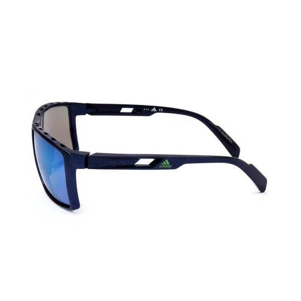 Adidas Sport Solglasögon SP0010 63/12/130 91Q MATTE BLUE INJECTED MAN ASP SUN SP0010 91Q 63 12 130