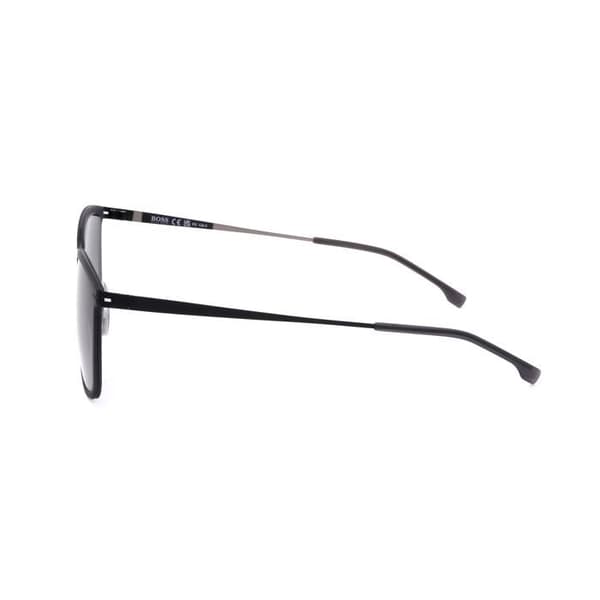 Solförsedlar Hugo Boss BOSS 1243/S 55/21/150 WCN MATTE GRÅ SVART ROSTFRITT STÅL MAN HUB SUN BOSS 1243/S WCN 55 21 150