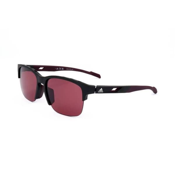 Unisex solglasögon - Adidas - SP0048 - MATTE BLACK - Plast - Sport
