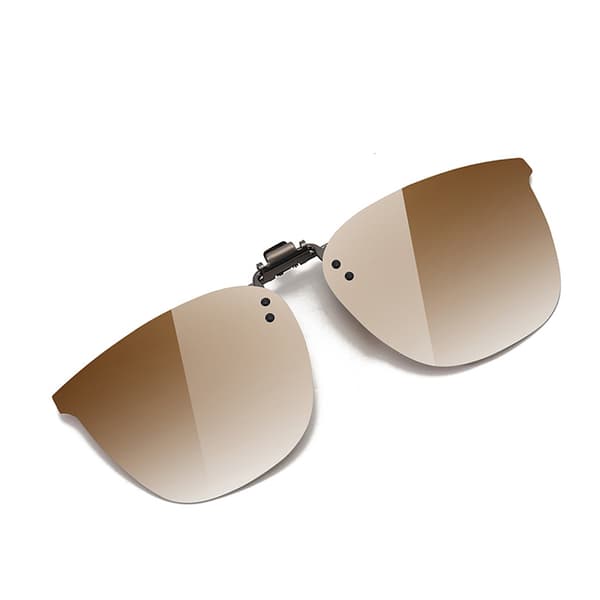 INF Polariserte Clip-on Solbriller Brun