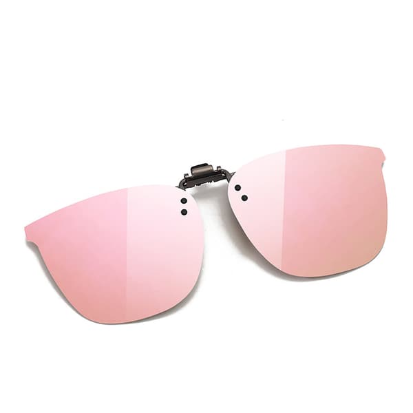 INF Polariserade Clip-on Solglasögon Rosa