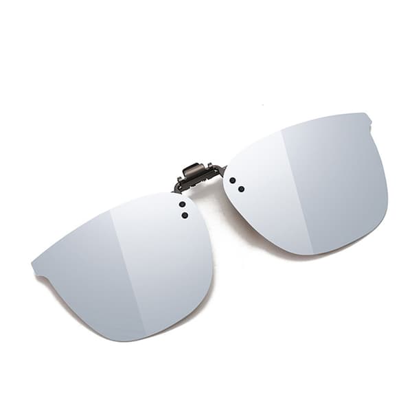 INF Polariserade Clip-on Solglasögon Silver