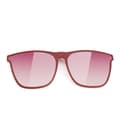 Miniatyrbilde 1 av 4: INF Clip-on solbriller - for brilleinnfatninger Rosa+grå