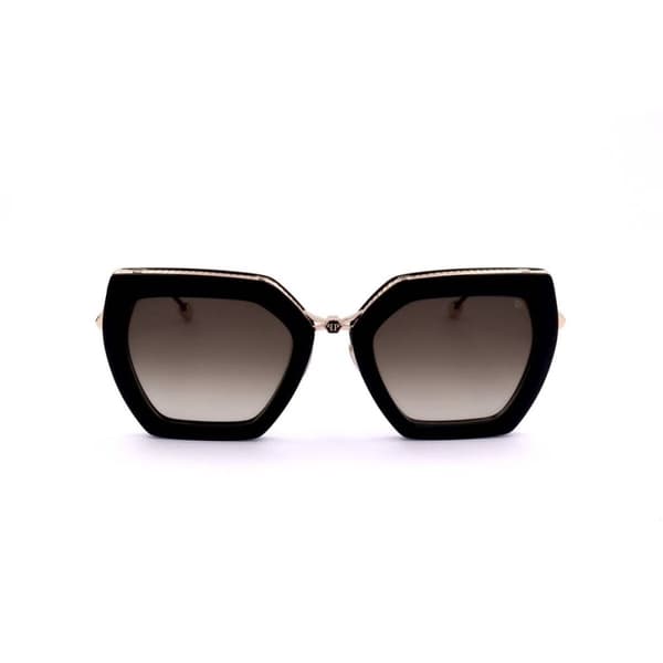 Damsolglasögon PHILIPP PLEIN SPP097S SHINY DARK BLACK