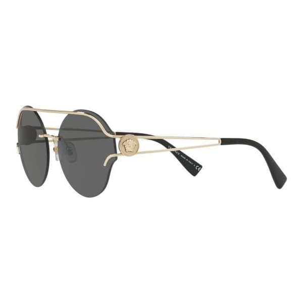 Solsken - Versace - VE-2184 - Metall - Guld - Grå - UV 3