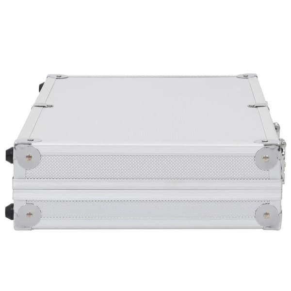 vidaXL Pistolväska aluminium ABS silver