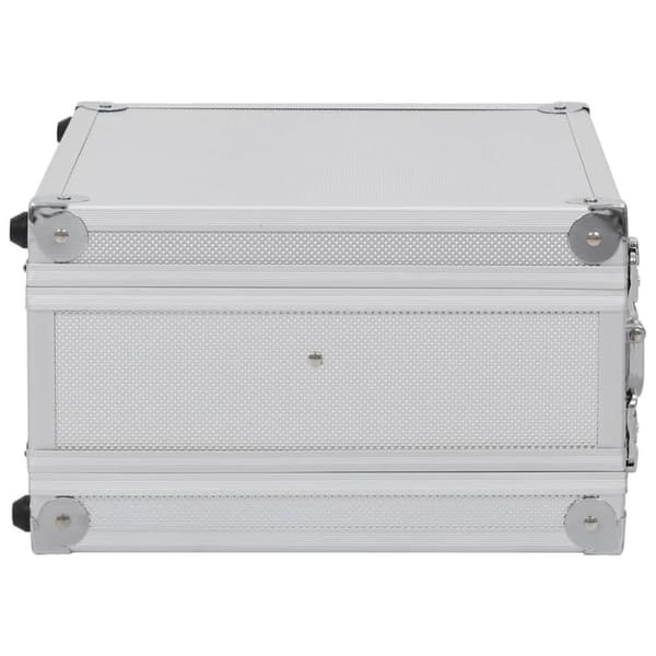 vidaXL Pistolväska aluminium ABS silver
