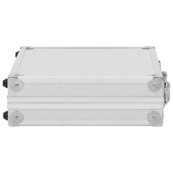 vidaXL Pistolväska aluminium ABS silver