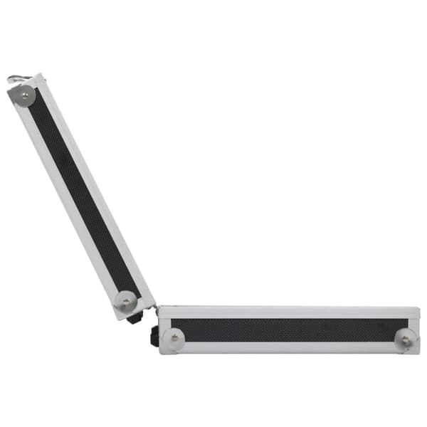 vidaXL Pistolväska aluminium ABS svart