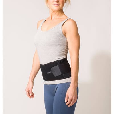 SWEDISH POSTURE Lower Back Belt Stabilize M Black