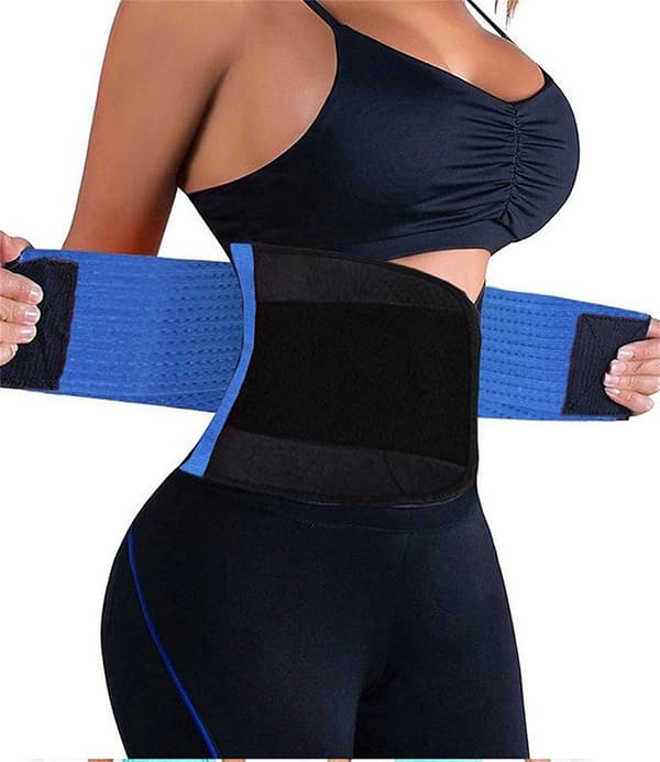 Waist Trainer - Blå multifärg S