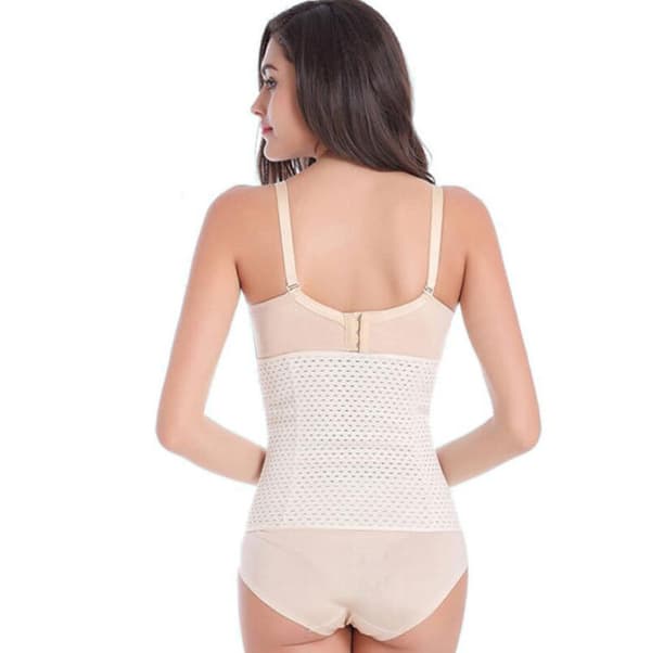 Træningskorset/Waist Trainer for Timeglasfigur - Beige
