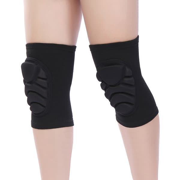 Knebeskyttere med polstring M 2-pakning