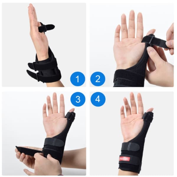 Tommelfinger- og håndledsstøtte one-size