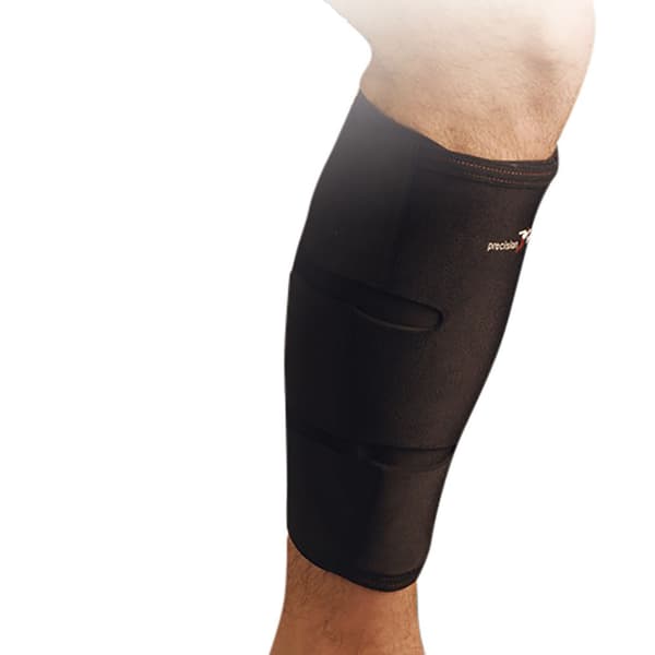 Precision Neoprene Calf and Shin Wrap Black S-M