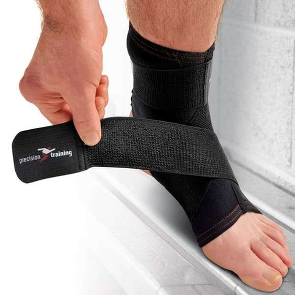 Precision Neoprene Ankle Wrap Black L
