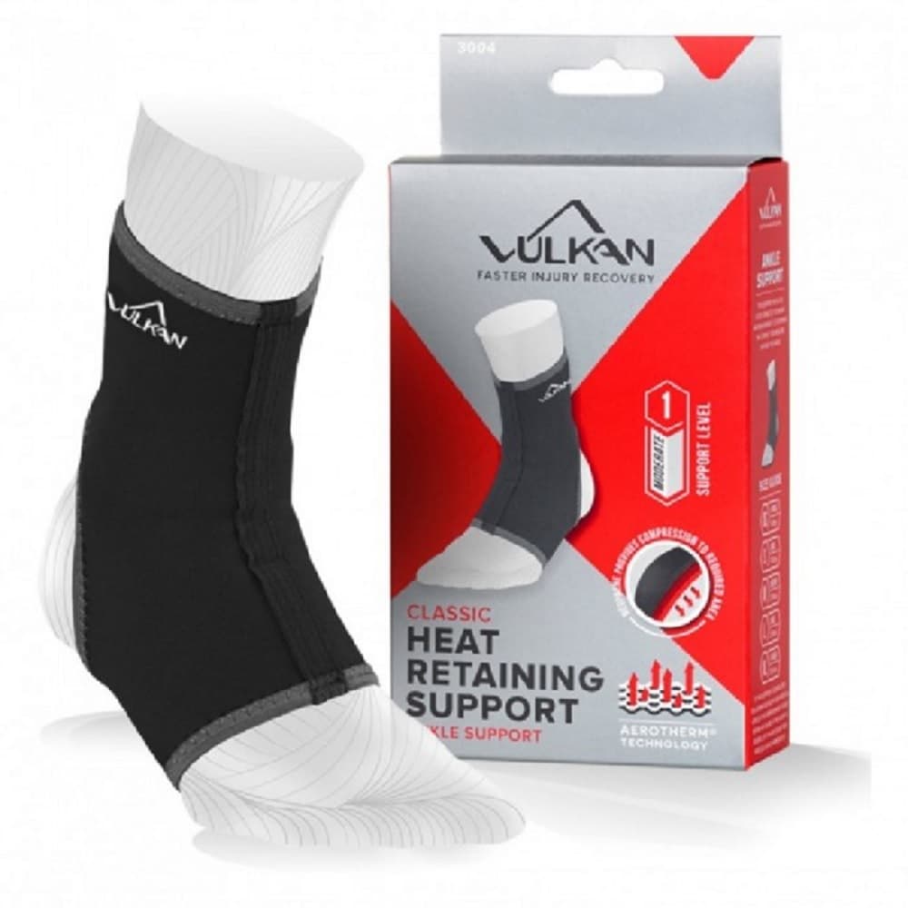 Vulkan Unisex Adult Classic 3004 kompressionsfotbandage för fotled