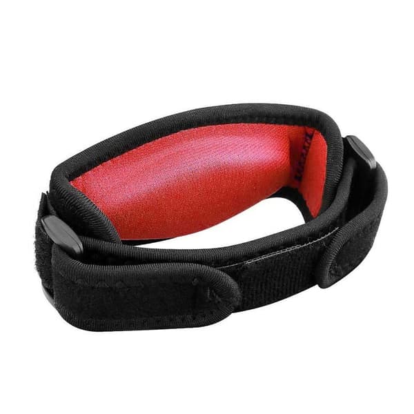 Tennisarmbåge Skyddsarmband för Ömmande Armbåge Röd
