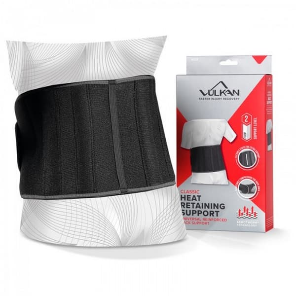 Vulkan Classic 3022 Neoprene Back Support Black One Size