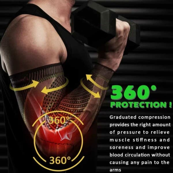 Albuebeskyttelse Tennisalbue - Albuestøtte Compression M