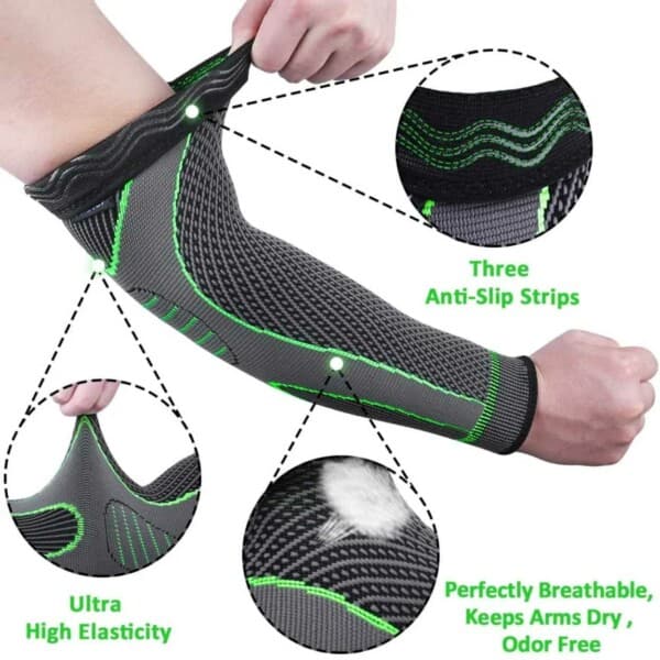 Albuebeskyttelse Tennisalbue - Albuestøtte Compression XL