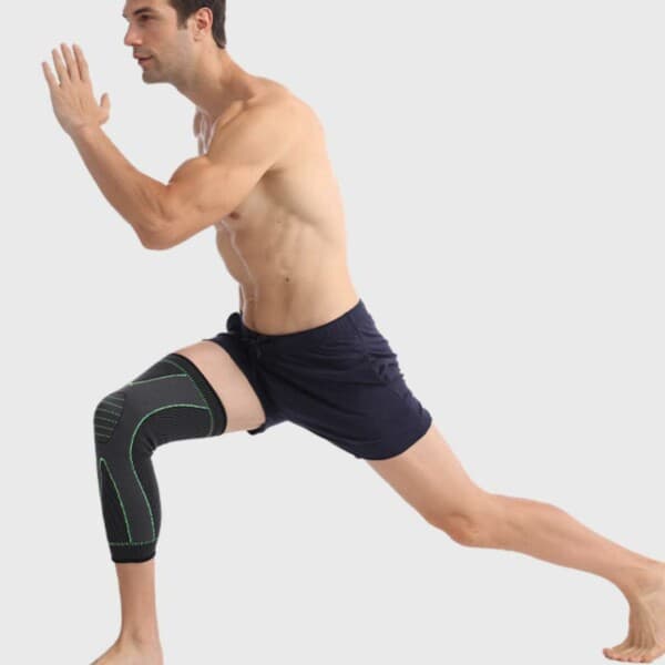 Kompresjonshylse for kne - Knestøtte/Knebeskyttelse med Compression M