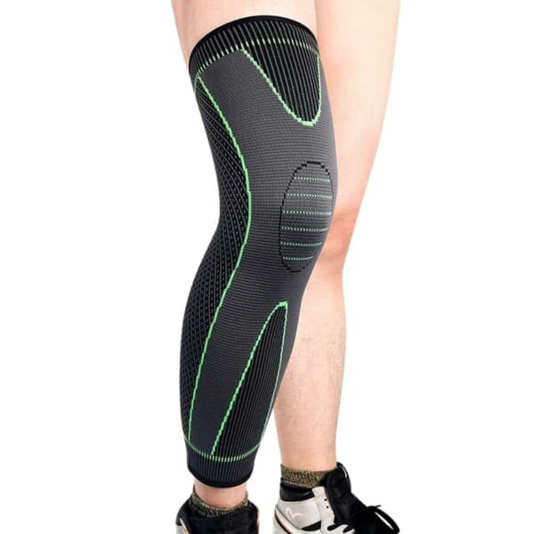 Kompresjonshylse for kne - Knestøtte/Knebeskyttelse med Compression M