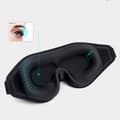 Miniatyrbillede 2 af 2: 3D-sovemaske med hukommelsesskum - sort