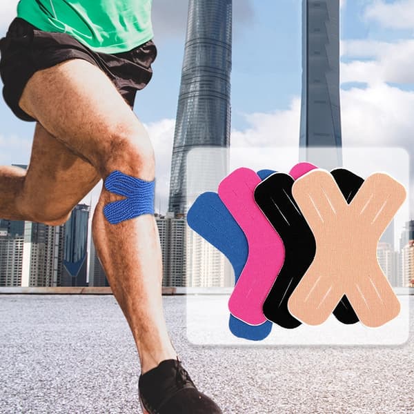 20-pakning X Muscle tape - Rosa