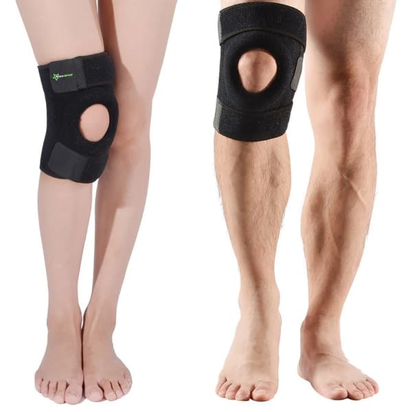 Rockbros stabiliserende knestøtte Large - Svart
