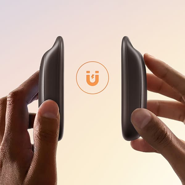 Genopladelige håndvarmere med 6000 mAh og IP45-certificering - Sort