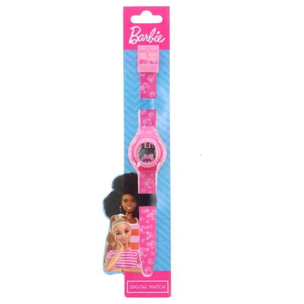 Barbie LCD-klocka Rosa