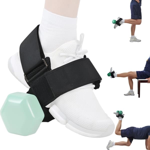 Fotledshållare för hantlar – Justerbar och ergonomisk design