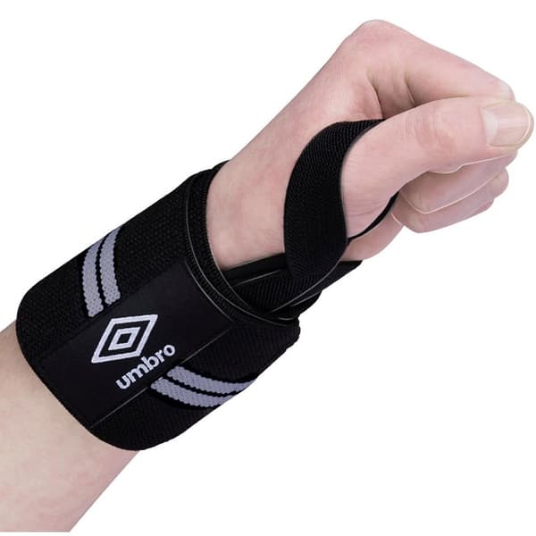 8 cm leveä puuvillasekoitteinen rannetuki alkaen Umbro