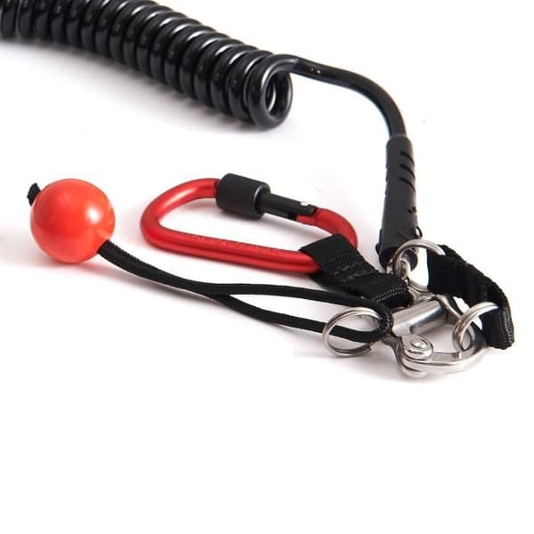 Säkerhetskoppel för SUP-brädor Aqua Marina River Leash 9' - Svart - AQUA MARINA