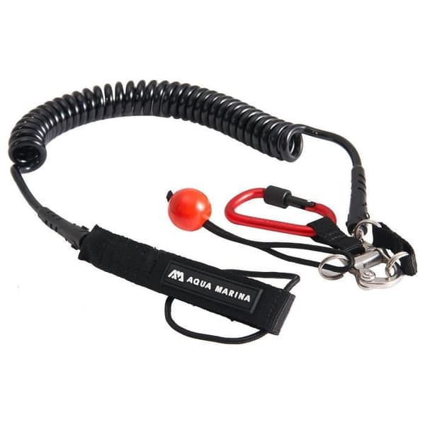 Säkerhetskoppel för SUP-brädor Aqua Marina River Leash 9' - Svart - AQUA MARINA