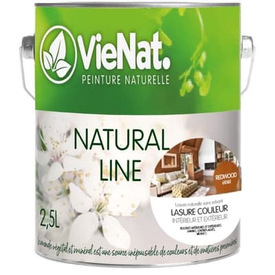 VIENAT Naturlig satinplet - 2,5 L - Redwood