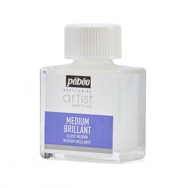Medium Akryl - PEBEO - Konstnärsakryl - 75 ml - Blank - Ej gulfärgad