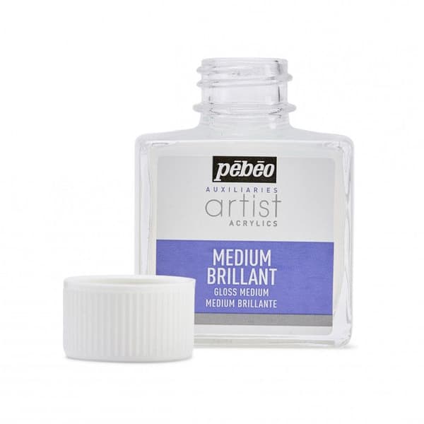 Medium Akryl - PEBEO - Konstnärsakryl - 75 ml - Blank - Ej gulfärgad