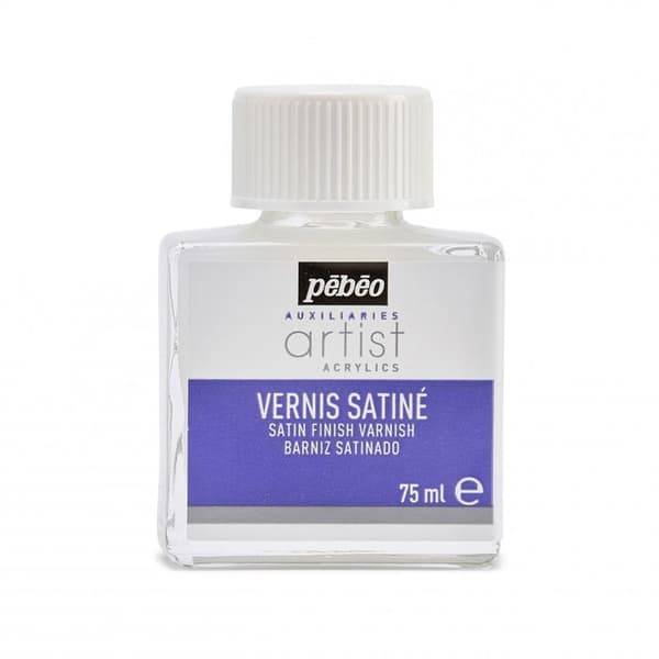 Akvarellfärg - PEBEO - Konstnärsakrylfärger 75 Ml - Vit - Satin - Vattenbaserad