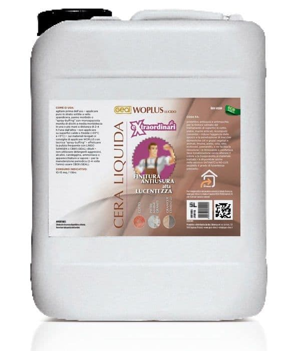 Geal - 531423 - Woplus Gloss Wax, Vit/Latte